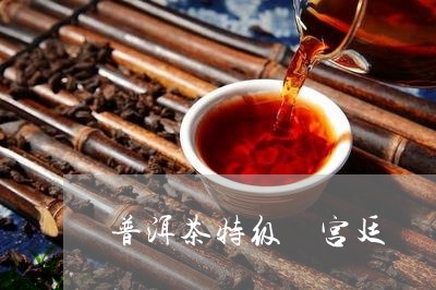 普洱茶特级 宫廷/2023041082627